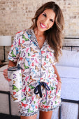 Butterfly Bliss Ruffle Pajama Set - Jess Lea Boutique