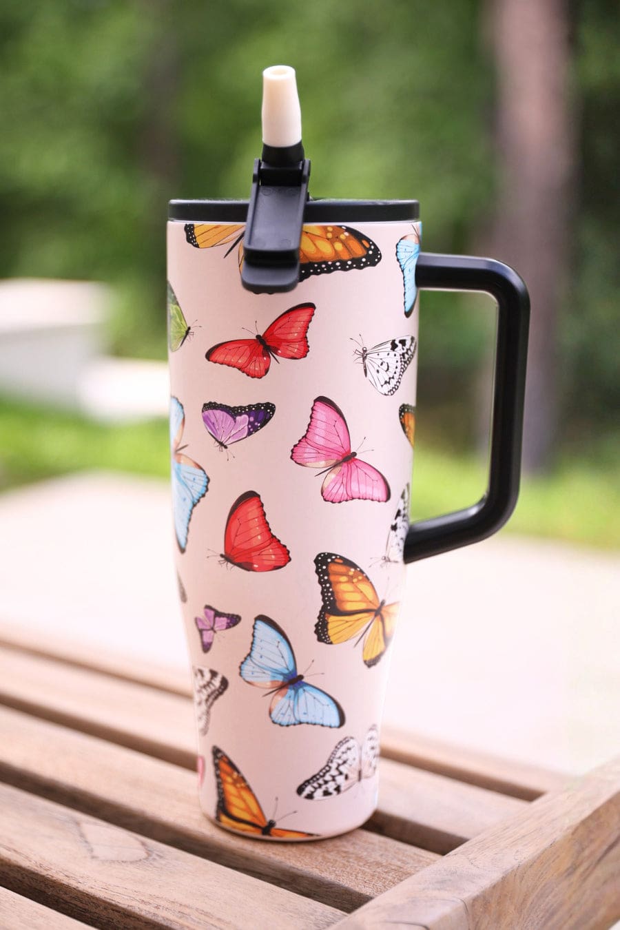 Butterfly Bliss Sleek Tumbler - Jess Lea Boutique