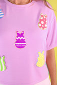 Calling My Peeps Chenille Top - Jess Lea Boutique
