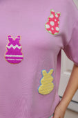 Calling My Peeps Chenille Top - Jess Lea Boutique