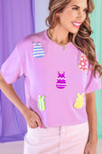 Calling My Peeps Chenille Top - Jess Lea Boutique