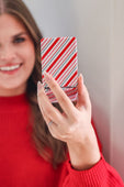 Candy Cane Stripes Compact Mirror - Jess Lea Boutique