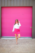 PREORDER-Cape Cod Gauze Skort - Jess Lea Boutique