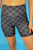 Check Back Biker Shorts - Jess Lea Boutique