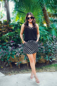 PREORDER-Check Back Checkered Skort