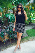 PREORDER-Check Back Checkered Skort