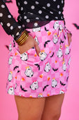 PREORDER- Checkered GiGi the Ghost Skort - Jess Lea Boutique