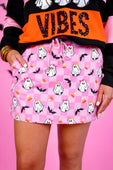 PREORDER- Checkered GiGi the Ghost Skort - Jess Lea Boutique