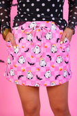 PREORDER- Checkered GiGi the Ghost Skort - Jess Lea Boutique