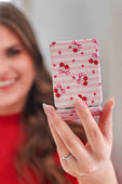 Cherry and Stripes Compact Mirror - Jess Lea Boutique