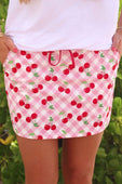 Cherry Picnic Skort - Jess Lea Boutique
