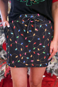 Christmas Lights Skort - Jess Lea Boutique