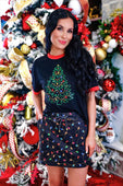 Christmas Lights Skort - Jess Lea Boutique