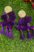 Claire Tiered Tassel Earrings - Jess Lea Boutique