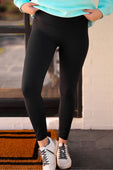 Compression Leggings- Black - Jess Lea Boutique
