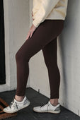 Compression Leggings- Chocolate - Jess Lea Boutique