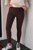Compression Leggings- Chocolate - Jess Lea Boutique