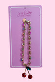 Confetti Cherry Bag Charm - Jess Lea Boutique