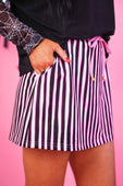 PREORDER- Cosmo Stripes Skort - Jess Lea Boutique