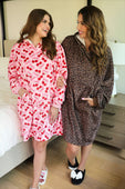 Cozy Blanket Hoodie- Cherry Bomb - Jess Lea Boutique