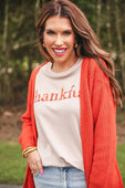 Crisp Fall Knit Cardigan - Jess Lea Boutique