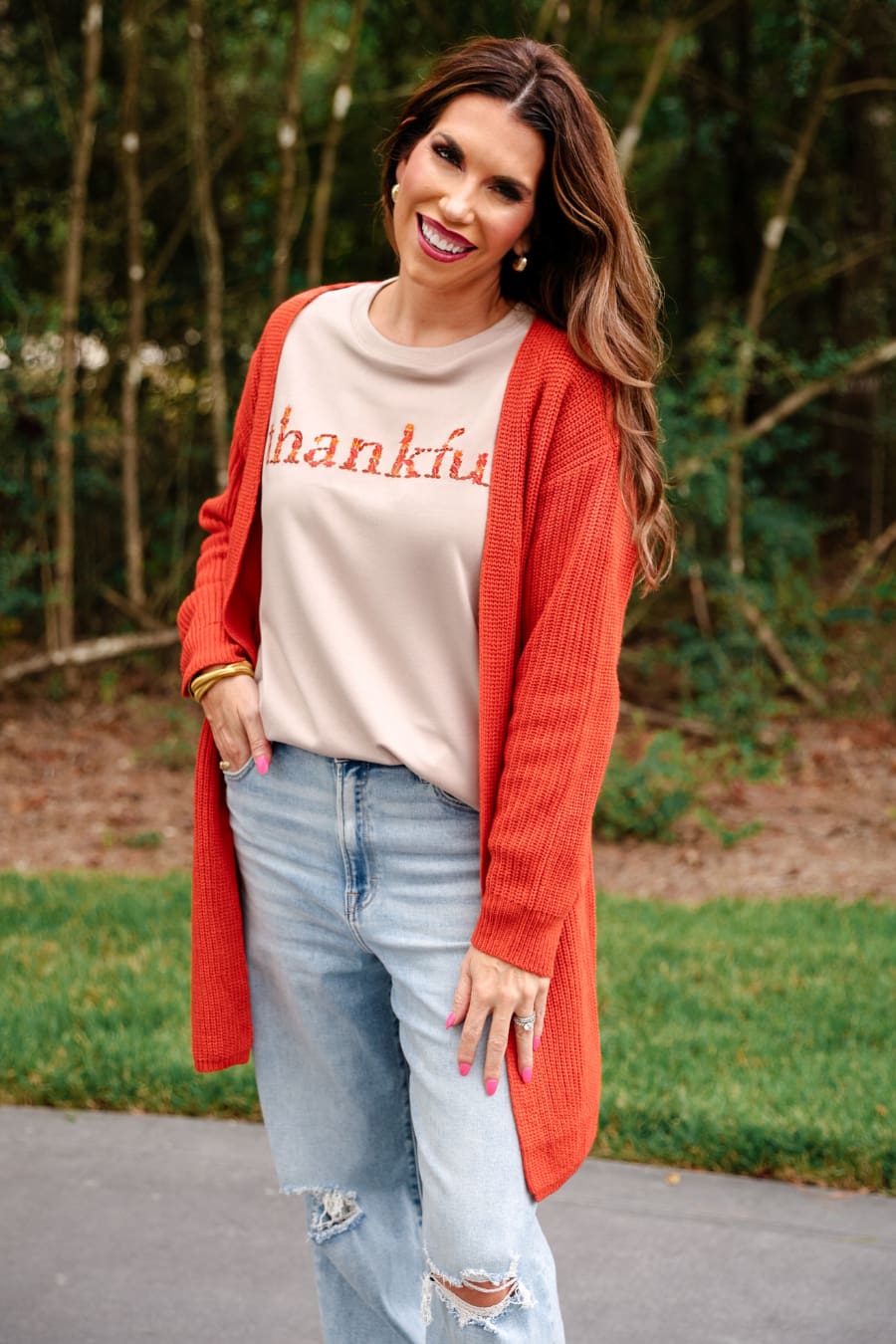 Crisp Fall Knit Cardigan - Jess Lea Boutique
