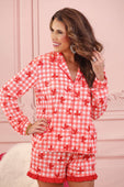 Cuter Than Cupid Ruffle Pajama Set - Jess Lea Boutique