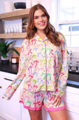 Daylight Bow Ruffle Pajama Set - Jess Lea Boutique