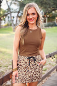 Destiny Ribbed Bodysuit Chocolate - Jess Lea Boutique