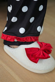 Dotty Darling Polka Dot Ruffle Pajama Set - Jess Lea Boutique