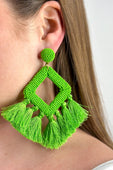 Ellie Fringe Drop Earrings