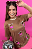 Espresso Martini Oversized Tee - Jess Lea Boutique