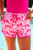 Eternal Blossom Everyday Shorts- Pink - Jess Lea Boutique