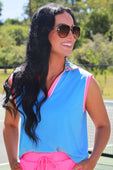 Everyday Polo Tank- Falling for Florals - Jess Lea Boutique