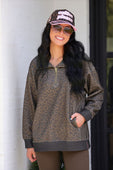 Everyday Pullover- Coco Leopard - Jess Lea Boutique
