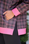 Everyday Pullover- Ellie Plaid - Jess Lea Boutique