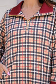 Everyday Pullover- Nora Plaid - Jess Lea Boutique