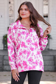 Everyday Pullover- Pink Regal Blossom - Jess Lea Boutique