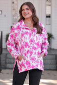 Everyday Pullover- Pink Regal Blossom - Jess Lea Boutique