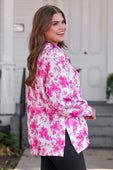 Everyday Pullover- Pink Regal Blossom - Jess Lea Boutique