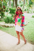 PREORDER-Eyes On Paradise Button Up Top
