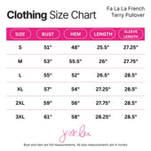 Fa La La French Terry Pullover - Jess Lea Boutique