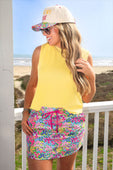 Falling for Florals Skort - Jess Lea Boutique