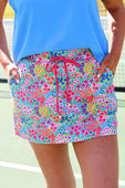 Falling for Florals Skort - Jess Lea Boutique