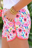 PREORDER-Fields Of Floral Everyday Shorts - Jess Lea Boutique