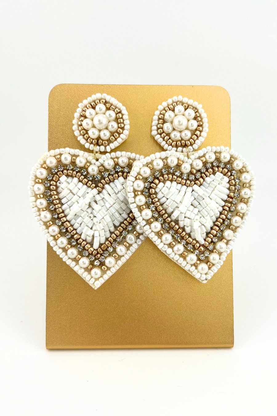 Frehsky Earrings for Women Handmade Beaded Lips Valentine's Day Earrings Fashion Love Hand Made Boho Rice Beaded Earrings Valentines Day Gifts, Adult