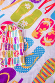 Flip Flop Fun Towel - Jess Lea Boutique