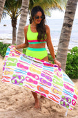Flip Flop Fun Towel - Jess Lea Boutique