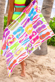 Flip Flop Fun Towel - Jess Lea Boutique