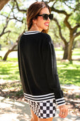 Football Knit Cardigan - Jess Lea Boutique